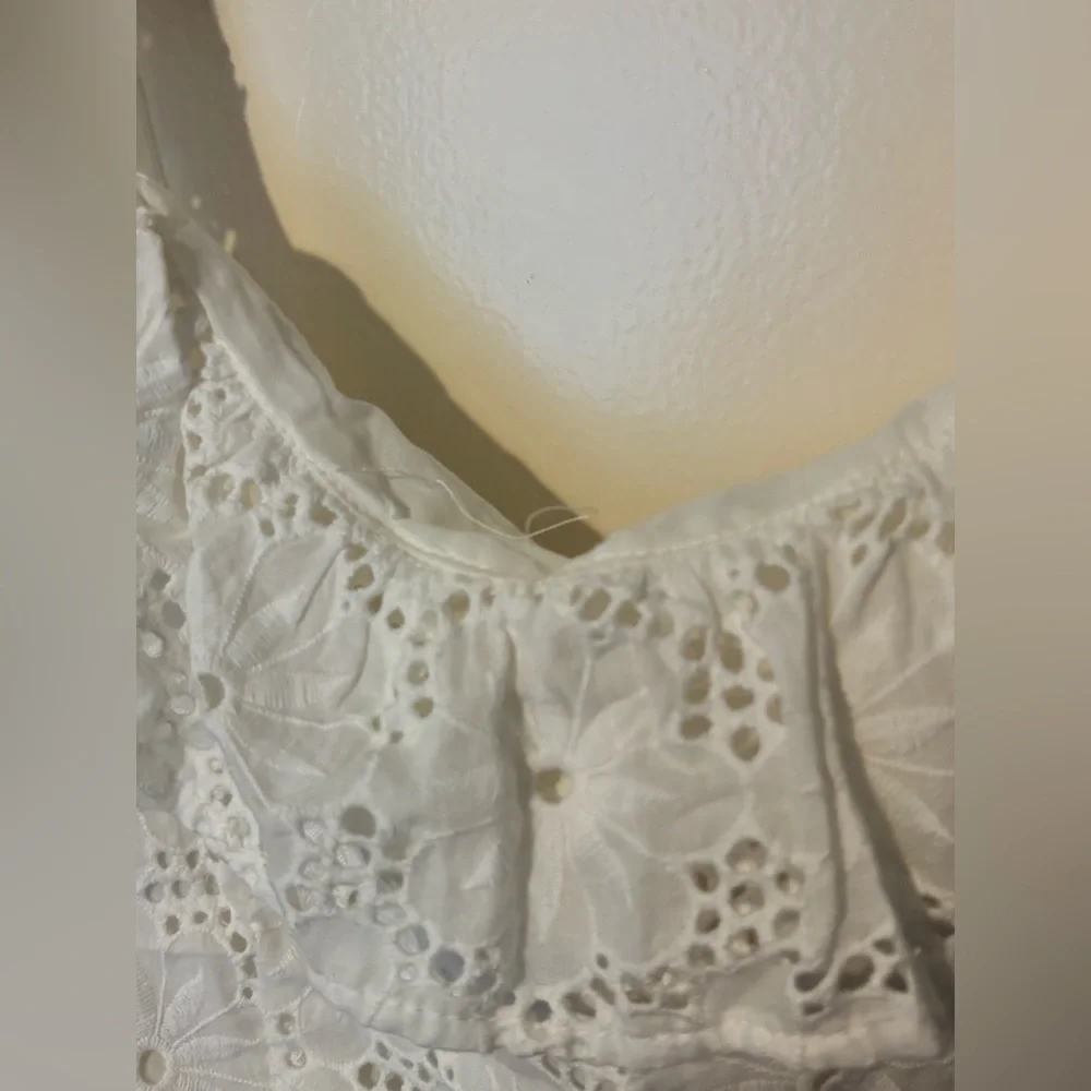 Lulus White Eyelet Ruffle Sundress - Picture 3 of 8